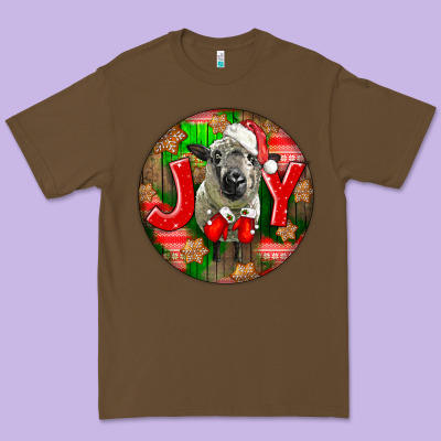 Christmas Hampshire Sheep Premium Tee Designed By Lillyallendesigns