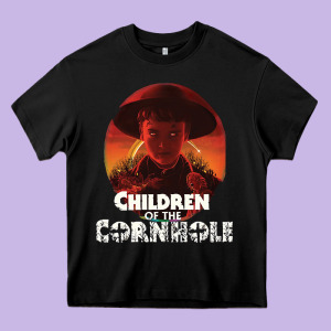 Children Of The Corn Halloween Cornhole The Kids' Spooky Horror Movie Heavy Core Tee Designed By Lanvoart