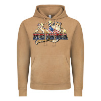 Vintage Camel Meowica cat 4th of july Vintage Hoodie - HowdyJamesFarm