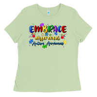 Matcha embrace differences Ladies Tee - Artiststas