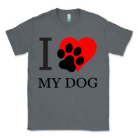 Charcoal Heather I My Dog Classic Tee - Bettercallsaul
