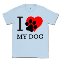 Dusty Blue I My Dog Classic Tee - Bettercallsaul