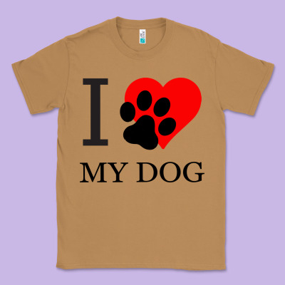 I My Dog Classic Tee Designed By Bettercallsaul