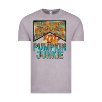 Vintage Zinc Pumpkin junkie Vintage Tee - NancyCooperArtShop