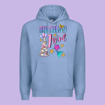Birthday Girl 1 Premium Hoodie Designed By Bundleandbundleshop