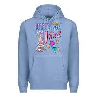 Colony Blue birthday girl 1 Premium Hoodie - BundleAndBundleShop