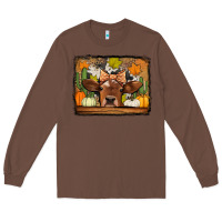 Chestnut fall cow Long Sleeve Tee - Jasminsmagicworld