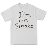 Dove Grey handwritten i'm on smoko hot australian lingo the chats Premium Tee - lanVoArt