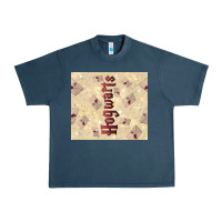 Midnight Navy hogwarts with letters Urban Heavy Tee - TumblerDesignByShophia