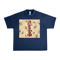 Navy hogwarts with letters Urban Heavy Tee - TumblerDesignByShophia