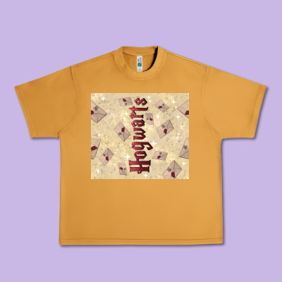 Hogwarts With Letters Urban Heavy Tee Designed By Tumblerdesignbyshophia