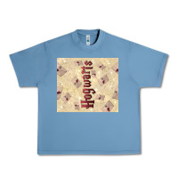 Pebble Blue hogwarts with letters Urban Heavy Tee - TumblerDesignByShophia