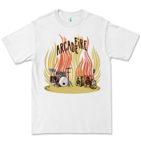 White the arcade fire Premium Tee - lanVoArt