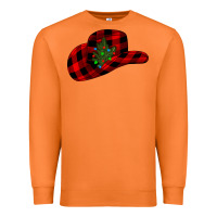 Carrot cowboy christmas Premium Sweatshirt - CowhideDigitalArt