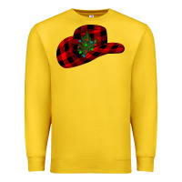 Lemon cowboy christmas Premium Sweatshirt - CowhideDigitalArt