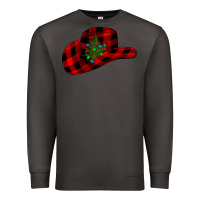 Smoke cowboy christmas Premium Sweatshirt - CowhideDigitalArt