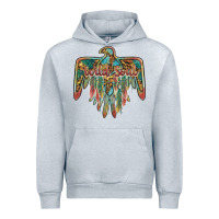 Heather Grey wild soul thunderbird Urban Hoodie - BarkalooDesign