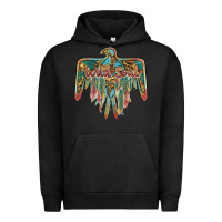Pigment Black wild soul thunderbird Urban Hoodie - BarkalooDesign