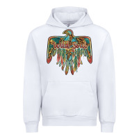 White wild soul thunderbird Urban Hoodie - BarkalooDesign