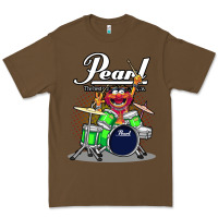 Cacao animal drummer pearl drums Premium Tee - lanVoArt