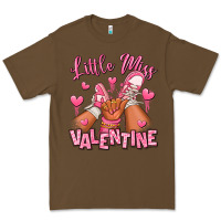 Cacao Little miss Valentine afro kid sneakers Premium Tee - RanaPortraitStore