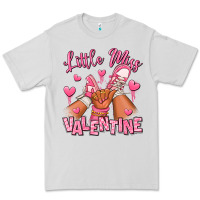 Dove Grey Little miss Valentine afro kid sneakers Premium Tee - RanaPortraitStore