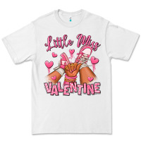 White Little miss Valentine afro kid sneakers Premium Tee - RanaPortraitStore