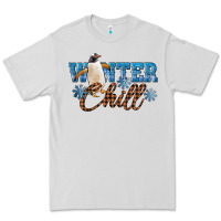 Dove Grey Winter Chill Penguin Premium Tee - LillyAllenDesigns