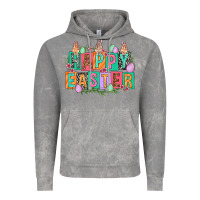 Cloud Rock Happy Easter with plate letters Easter Day Vintage Hoodie - HowdyJamesFarm