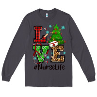 Smoke love nurse life christmas Long Sleeve Tee - CowGirlArtShop