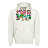 Summer Time Zipper Hoodie | Teevron