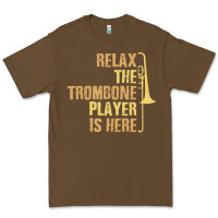 Cacao relax the trombone player is here gift trombone gifts Premium Tee - lanVoArt