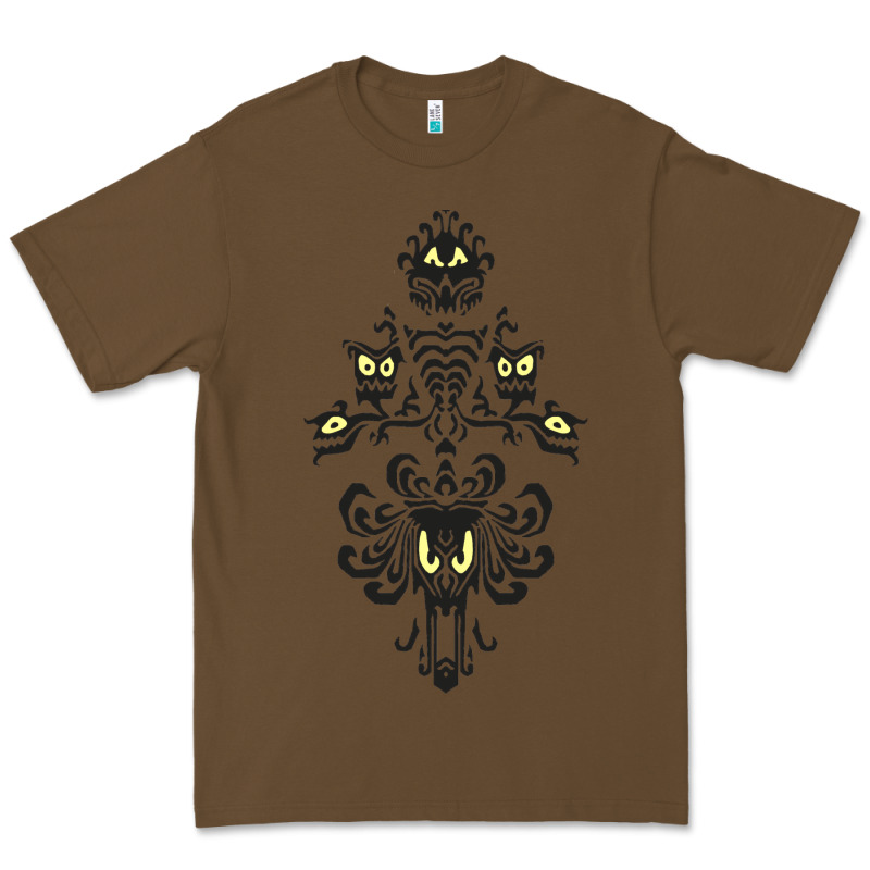 Haunted Mansion Wallpaper Premium Tee by lanVoArt | Teevron