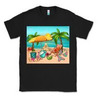 Black summer Classic Tee - RanaPortraitStore