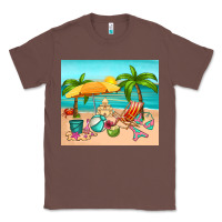 Chestnut summer Classic Tee - RanaPortraitStore