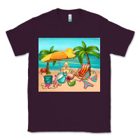 Plum summer Classic Tee - RanaPortraitStore