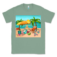 Sage summer Classic Tee - RanaPortraitStore