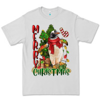 Merry Christmas Penguin Premium Tee | Teevron