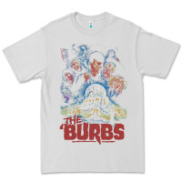 Dove Grey the burbs Premium Tee - lanVoArt