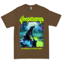 Cacao r.l. stine goosebumps nightmare halloween werewolf fever swamp essenti Premium Tee - lanVoArt