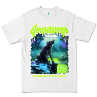 White r.l. stine goosebumps nightmare halloween werewolf fever swamp essenti Premium Tee - lanVoArt