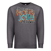 Charcoal Heather have a holly jolly christmas Premium Sweatshirt - CowhideDigitalArt