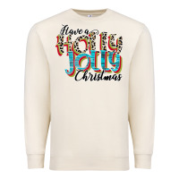Sandshell have a holly jolly christmas Premium Sweatshirt - CowhideDigitalArt