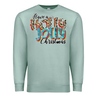 Seafoam have a holly jolly christmas Premium Sweatshirt - CowhideDigitalArt