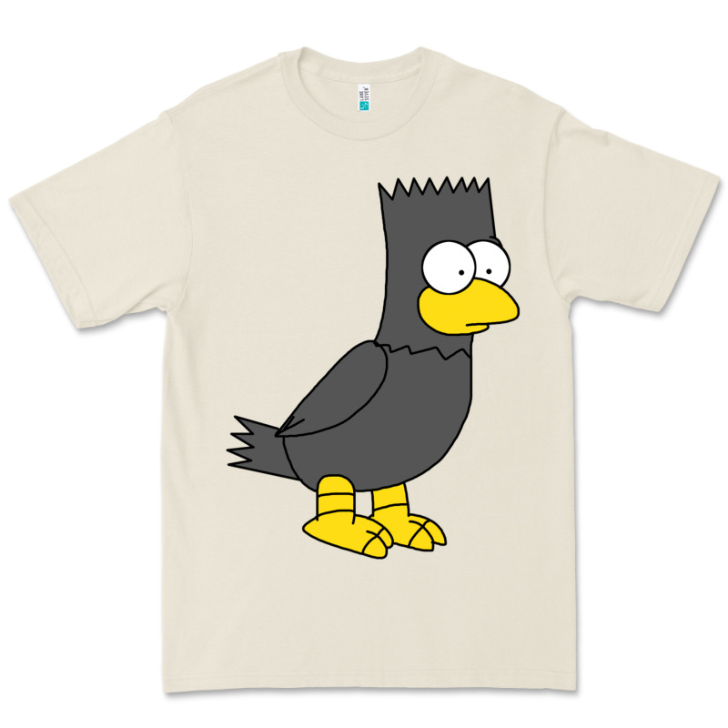 Bart As Edgar Allen Poe Raven Nevermore Halloween Premium Tee by lanVoArt | Teevron