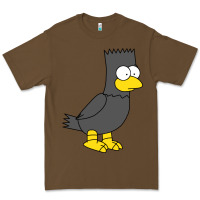 Cacao bart as edgar allen poe raven nevermore halloween Premium Tee - lanVoArt