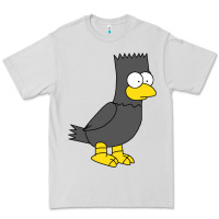 Dove Grey bart as edgar allen poe raven nevermore halloween Premium Tee - lanVoArt