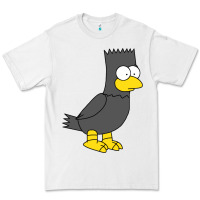 White bart as edgar allen poe raven nevermore halloween Premium Tee - lanVoArt