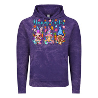 Cloud Purple Happy Easter gnomies Easter Day Vintage Hoodie - HowdyJamesFarm