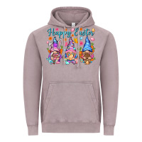 Vintage Zinc Happy Easter gnomies Easter Day Vintage Hoodie - HowdyJamesFarm